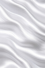 abstract white satin fabric wavy background