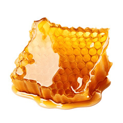 Honeycomb Peas isolated, Sweet Honey Texture