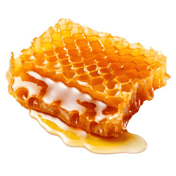 Honey-Drenched Honeycomb Peas isolated