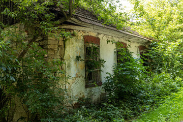 Fototapeta na wymiar stary dom, ruiny
