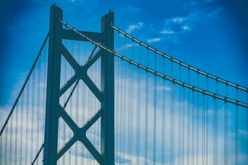 Fototapeta premium 明石海峡大橋