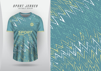 Background for sports jersey, soccer jersey, running jersey, racing jersey, zigzag pattern, gray and yellow and white.