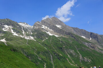 Blick in die Alpen bei Kaprun