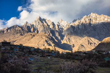 Tupopdan peaks, near Passu village, upper Hunza, Northern Areas of Pakistan