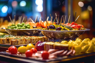 Buffet Extravaganza: Fine Dining Photography