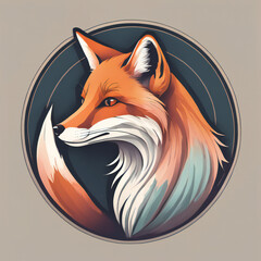 Obraz premium Fox Illustration