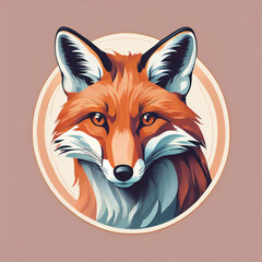 Obraz premium Fox Illustration