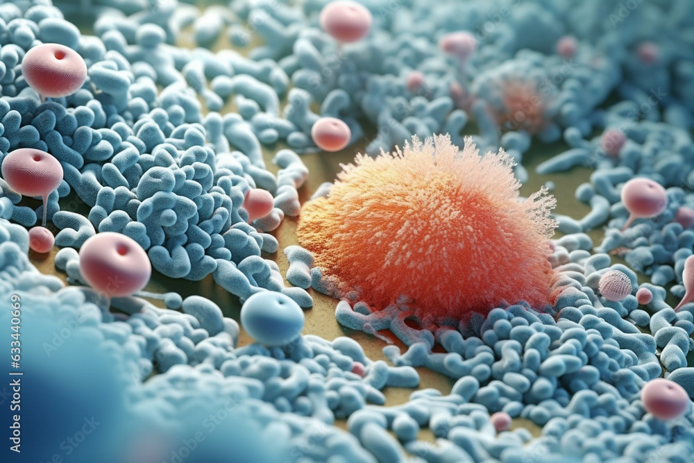 Poster a bacterial colony with a circular shape and a smooth surface, exhibiting a bright white coloration 