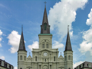 Fototapeta na wymiar St. Louis Cathedral in New Orleans