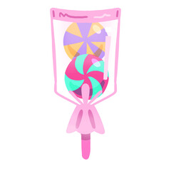 Halloween candy stick