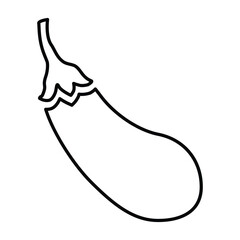 Bringle Eggplant Aubergine Vegetable Icon