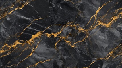 Obraz na płótnie Canvas black marble fine texture background