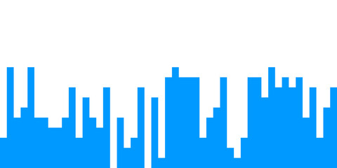 blue background with geometric shapes for designer, effect of interference and noise from lines. wallpapers.