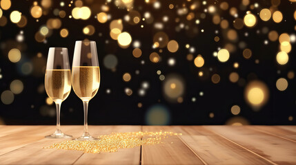 Empty table top good for product display