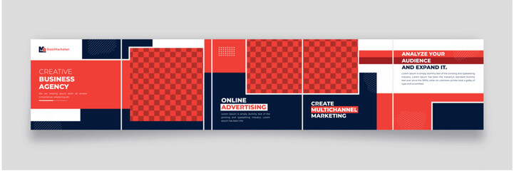 Instagram Carousel Post Business Templates, Microblog Carousel Template For Social Media Post.Instagram Posts Template, Editable Carousel Post For Business.