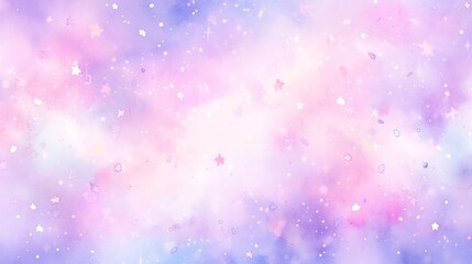 Watercolor purple haze fantastic material background. 