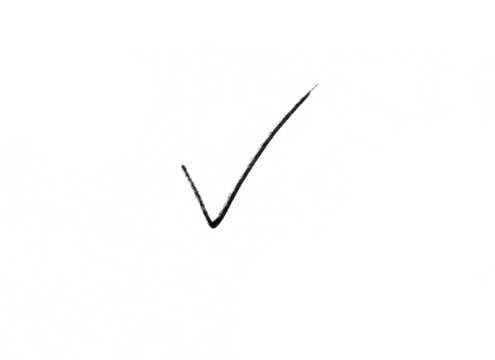 marker check isolated check box checklist