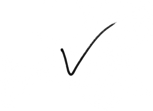 marker check isolated check box checklist