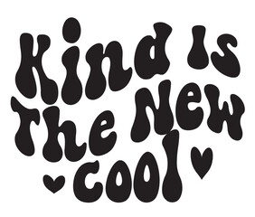 Retro Kind ness Craft Design. T-shirt Design. Illustration