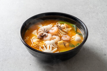 Palbochae Tangsuyuk Samseon Tray Black Bean Noodles Black Bean Noodles Clam Jjamppong Chinese Cuisine