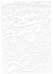 Textures réalistes de sachet plastique transparent en PNG pour intégration et projets graphiques et artistique