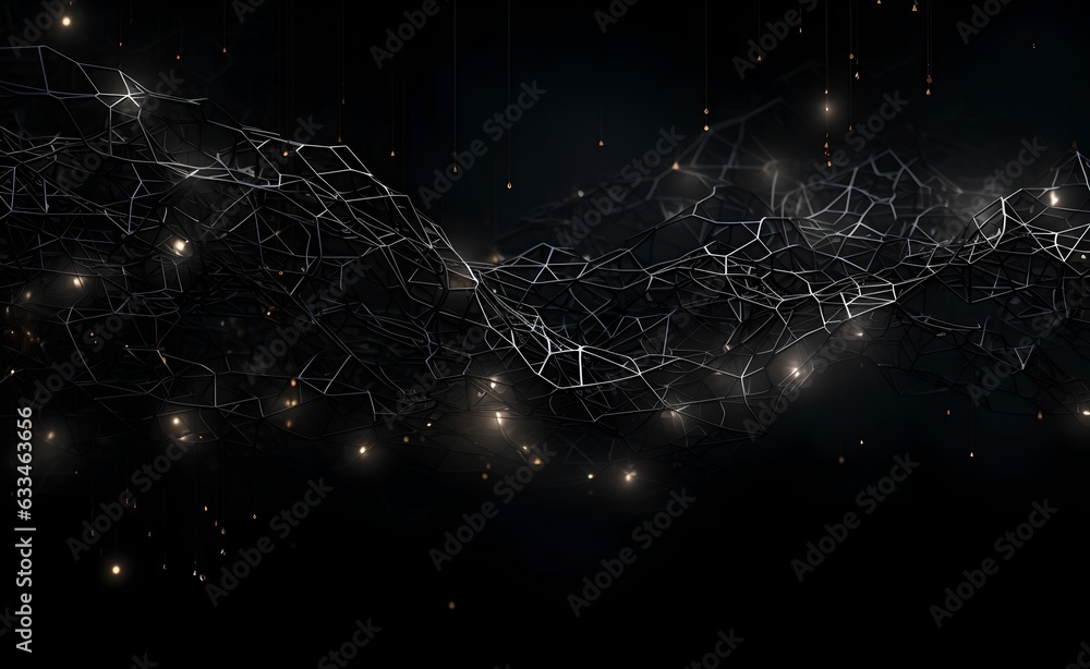 Poster ai style background, futuristic, stunning background image of ai neural nets thinking and generating