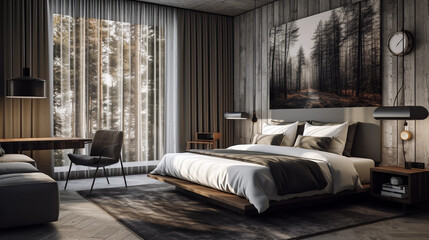 Elevated Hospitality: Experiencing Luxury in a Modern Hotel Room