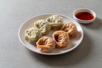 Kalguksu Dumpling Seafood Dumpling Hot Pot noodle Korean food dish