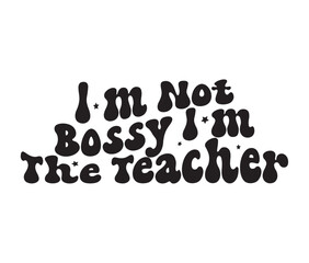 Retro Teacher Craft Design. T-shirt Design. Illustration