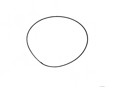 marker circle isolated oval target mark