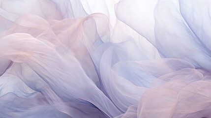  an abstract photo of white and pink fabric with a white background.  generative ai