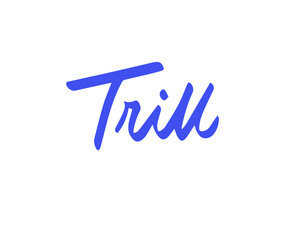 trill lettering calligraphy