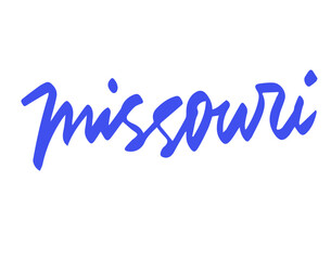 MISSOURI lettering