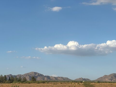 Clouds above muntain