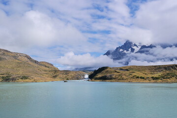 Obraz premium torres del paine paisaje