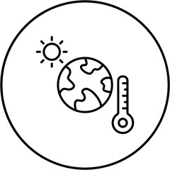 Climate Change Icon