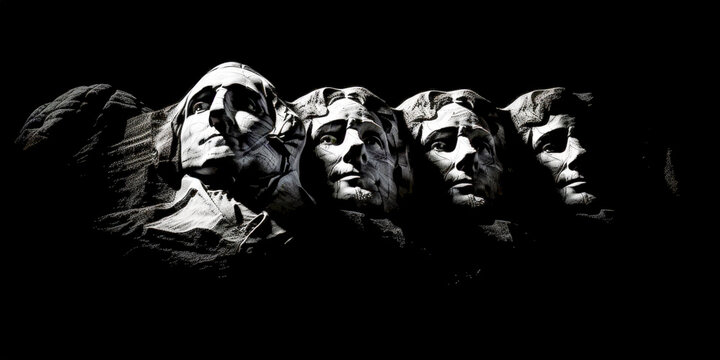 The mount rushmore - Generative AI