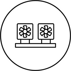 Car Fan Icon