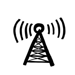 radio tower icon