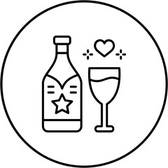 Champagne Icon