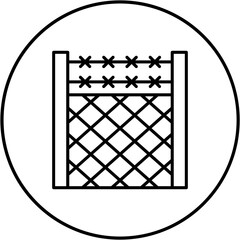 Barbed wire Icon