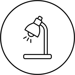 Desk Lamp Icon
