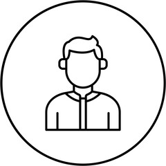 Obraz premium Boy Icon