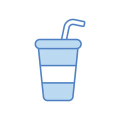 Beverage icon, vector stock illustration.