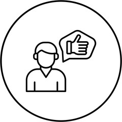 Customer satisfaction Icon