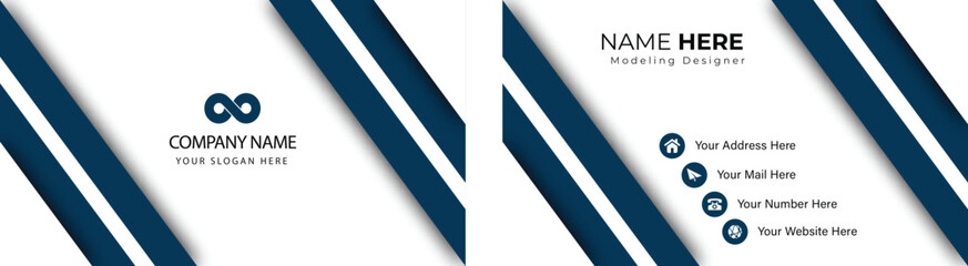 Artistic Double Sided Business Card Ideas