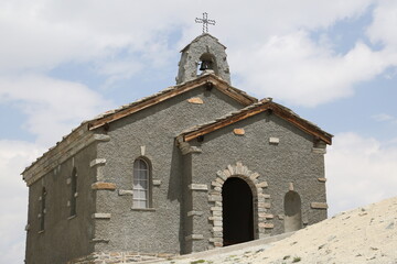 A small chirch in Pennine alps, Zermatt, Valais, Switzerland