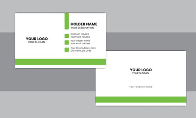 Modern and Simple Business card design 