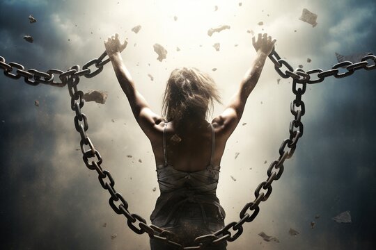 Women In Chains Images – Browse 120,646 Stock Photos, Vectors, and Video