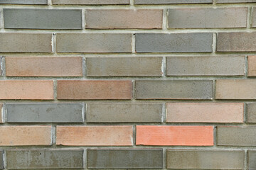 Brick wall close up texture